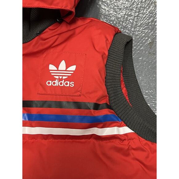 Vintage ADIDAS Originals Down Puffer Vest Jacket Size 38 - Picture 6 of 12